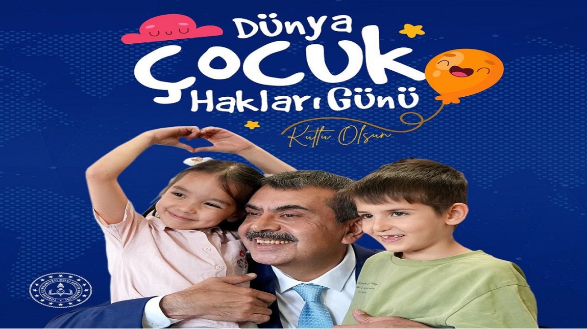 Çocuklar, Milletlerin Geleceğidir. Dünya çocuk hakları günü kutlu olsun.